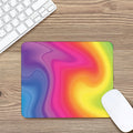 Rainbow Flow Print Mouse Pad