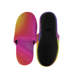 Rainbow Flow Print Slippers