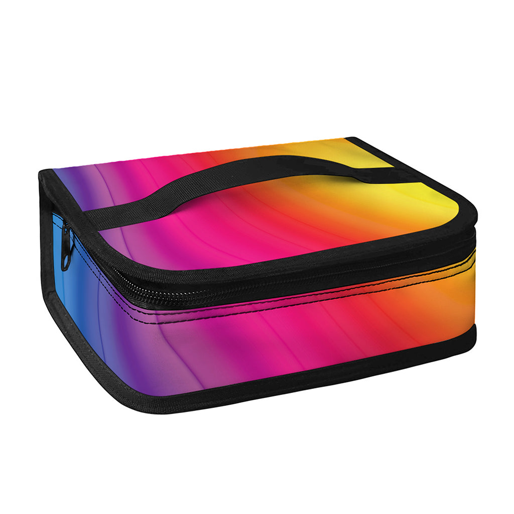 Rainbow Flow Print Small Lunch Bag