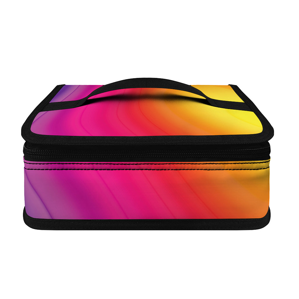 Rainbow Flow Print Small Lunch Bag