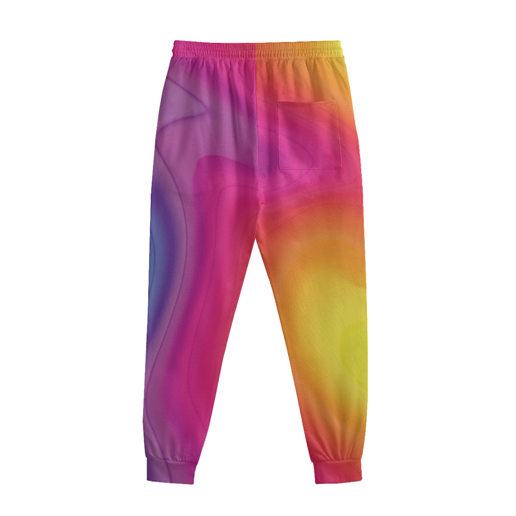Rainbow Flow Print Sweatpants