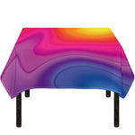 Rainbow Flow Print Tablecloth