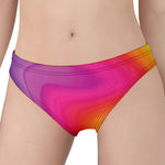 Rainbow Flow Print Women's Panties