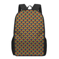 Rainbow Gay Pride Pattern Print 17 Inch Backpack
