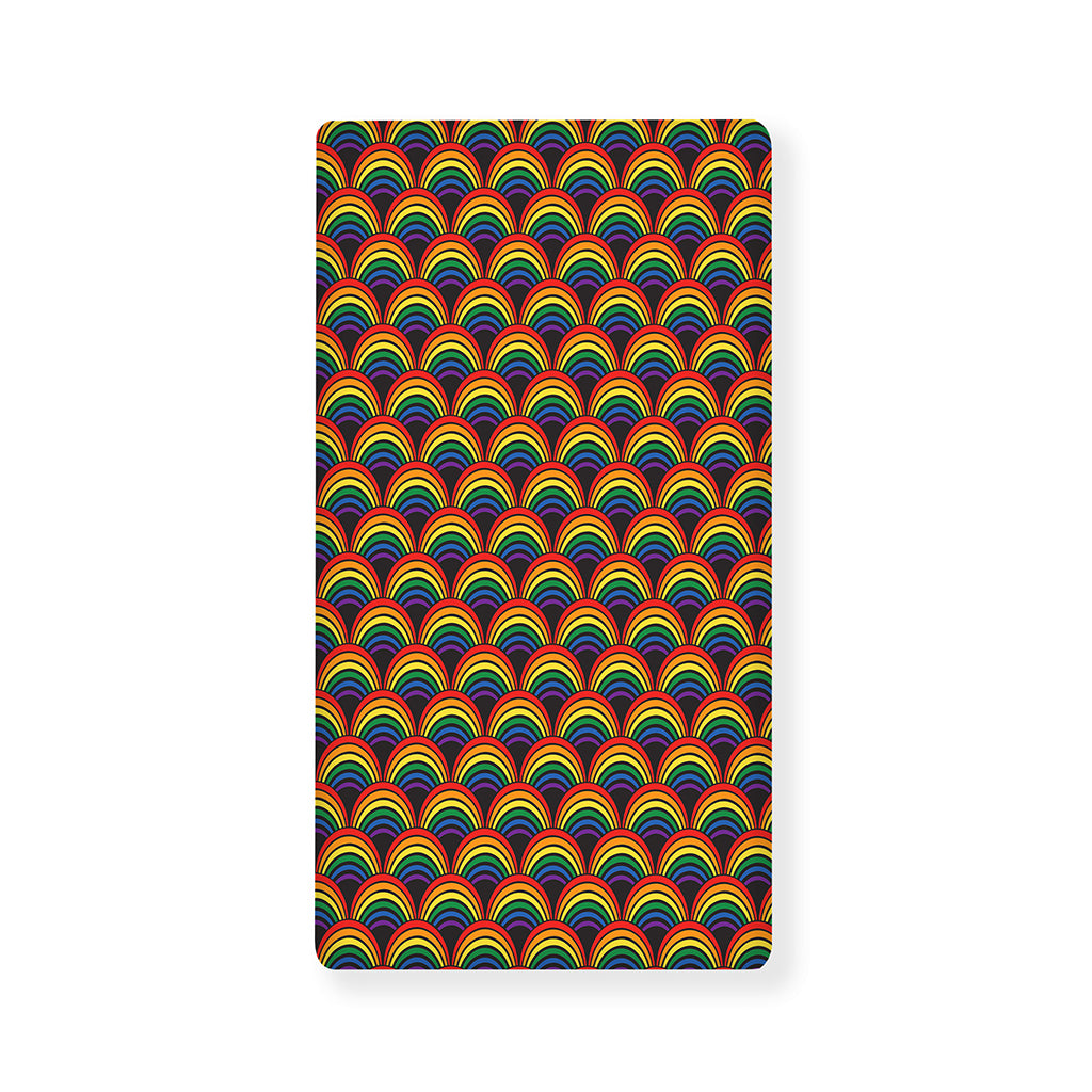 Rainbow Gay Pride Pattern Print Baby Crib Sheet