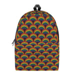 Rainbow Gay Pride Pattern Print Backpack