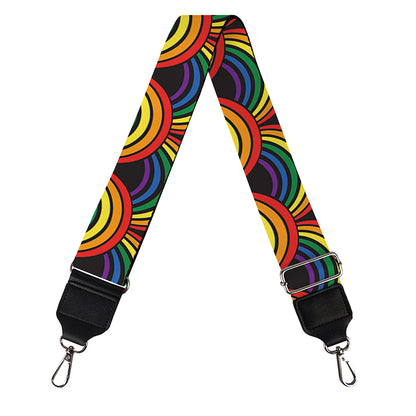Rainbow Gay Pride Pattern Print Bag Strap