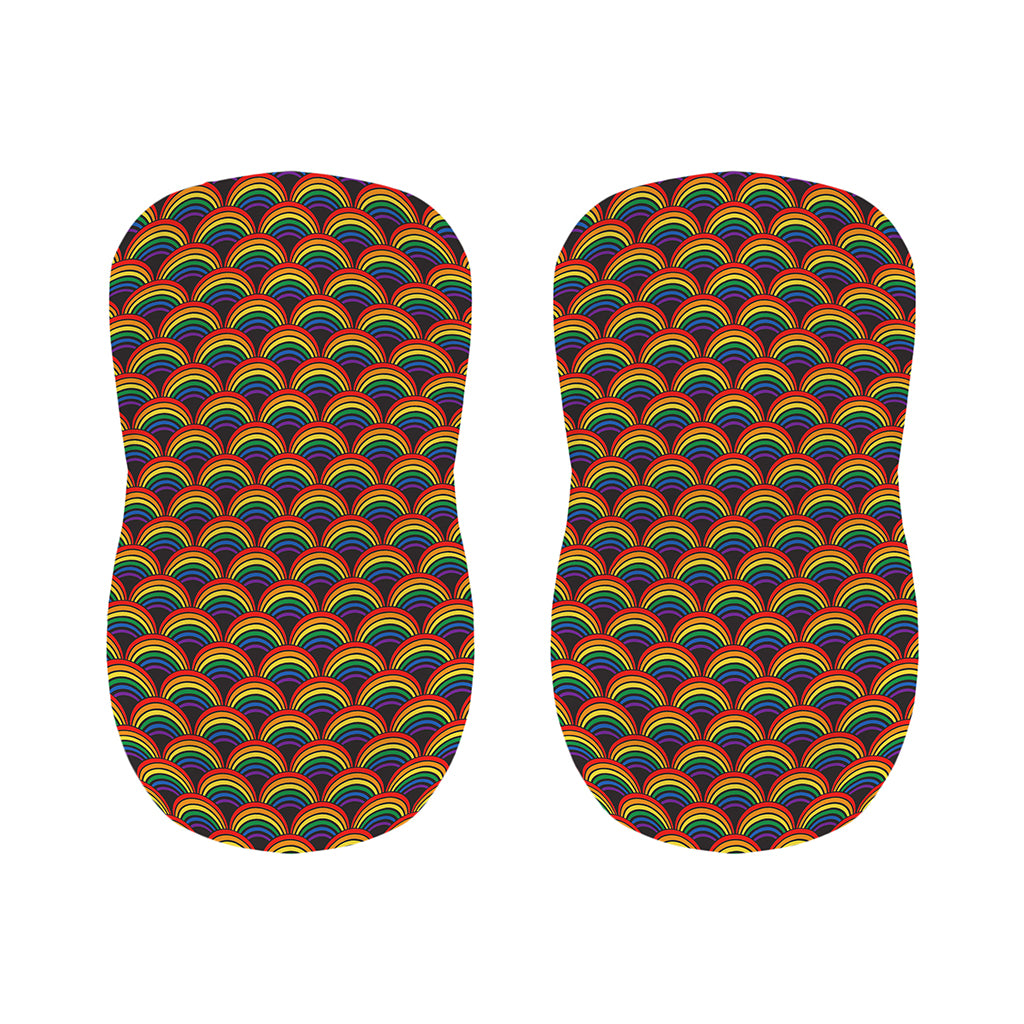 Rainbow Gay Pride Pattern Print Bar Stool Covers