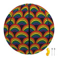 Rainbow Gay Pride Pattern Print Basketball