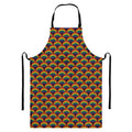 Rainbow Gay Pride Pattern Print Bib Apron With Pocket