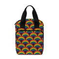 Rainbow Gay Pride Pattern Print Bible Tote Bag