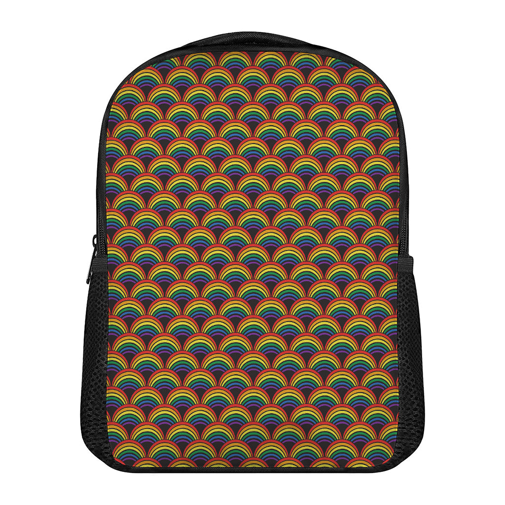 Rainbow Gay Pride Pattern Print Casual Backpack