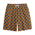 Rainbow Gay Pride Pattern Print Cotton Shorts