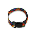Rainbow Gay Pride Pattern Print Dog Collar