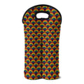 Rainbow Gay Pride Pattern Print Double Neoprene Wine Tote