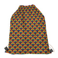 Rainbow Gay Pride Pattern Print Drawstring Bag