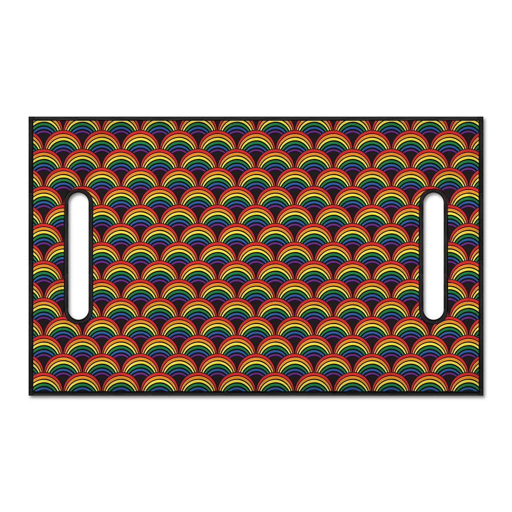 Rainbow Gay Pride Pattern Print Golf Cart Seat Cover