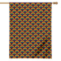 Rainbow Gay Pride Pattern Print House Flag
