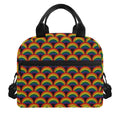 Rainbow Gay Pride Pattern Print Insulated Lunch Bag