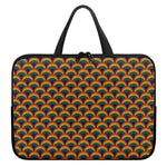 Rainbow Gay Pride Pattern Print Laptop Sleeve With Handle