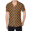 Rainbow Gay Pride Pattern Print Men's Shirt