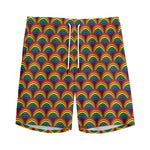 Rainbow Gay Pride Pattern Print Men's Sports Shorts