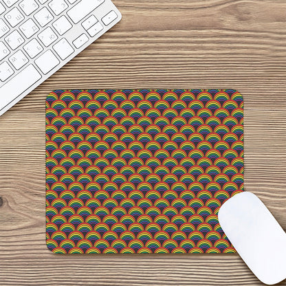 Rainbow Gay Pride Pattern Print Mouse Pad