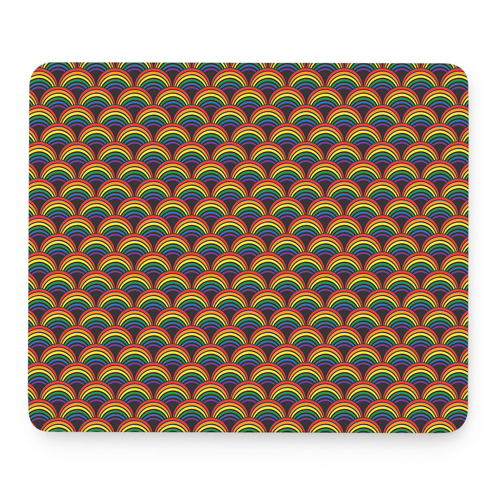 Rainbow Gay Pride Pattern Print Mouse Pad