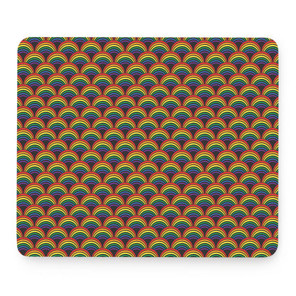 Rainbow Gay Pride Pattern Print Mouse Pad