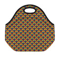 Rainbow Gay Pride Pattern Print Neoprene Lunch Bag