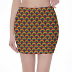 Rainbow Gay Pride Pattern Print Pencil Mini Skirt