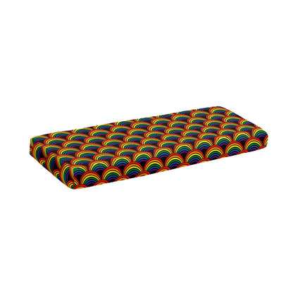 Rainbow Gay Pride Pattern Print Piano Keyboard Cover