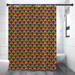 Rainbow Gay Pride Pattern Print Premium Shower Curtain