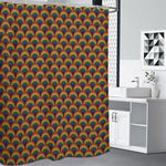 Rainbow Gay Pride Pattern Print Premium Shower Curtain