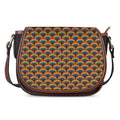 Rainbow Gay Pride Pattern Print Saddle Bag