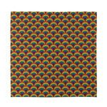 Rainbow Gay Pride Pattern Print Silk Bandana
