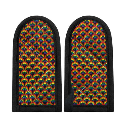 Rainbow Gay Pride Pattern Print Skillet Handle Cover