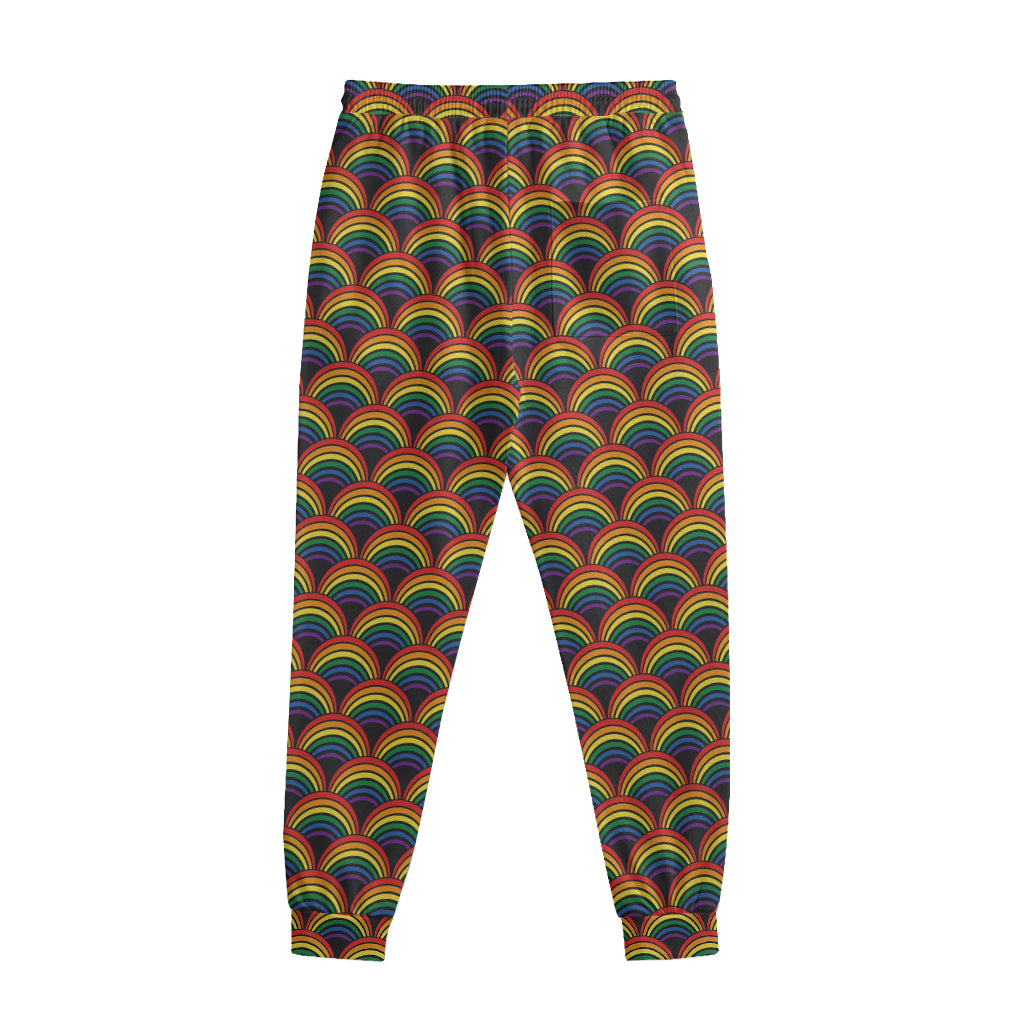Rainbow Gay Pride Pattern Print Sweatpants