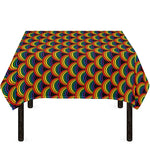 Rainbow Gay Pride Pattern Print Tablecloth