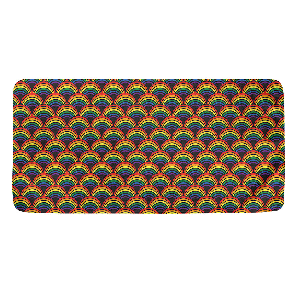Rainbow Gay Pride Pattern Print Towel