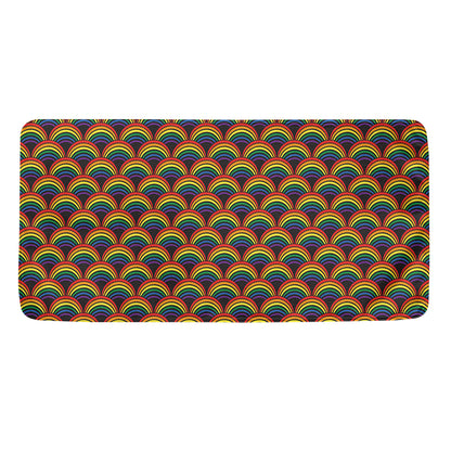 Rainbow Gay Pride Pattern Print Towel