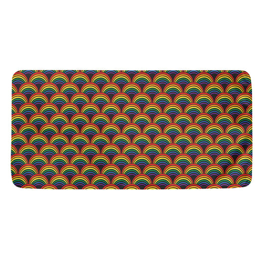 Rainbow Gay Pride Pattern Print Towel