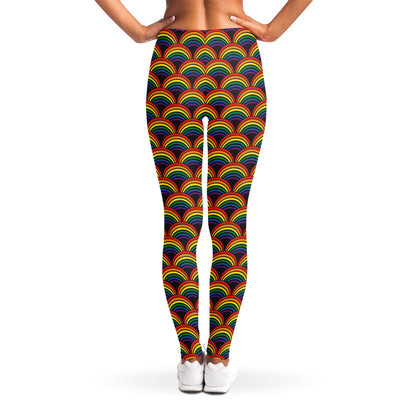 Rainbow Gay Pride Pattern Print Women's Leggings