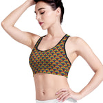 Rainbow Gay Pride Pattern Print Women's Sports Bra