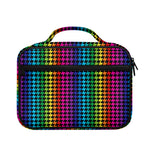 Rainbow Gay Pride Zigzag Pattern Print Briefcase Bible Bag