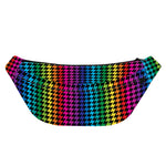 Rainbow Gay Pride Zigzag Pattern Print Fanny Pack