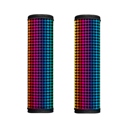 Rainbow Gay Pride Zigzag Pattern Print Handle Covers