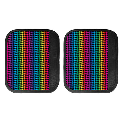 Rainbow Gay Pride Zigzag Pattern Print Handle Covers