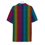 Rainbow Gay Pride Zigzag Pattern Print Hawaiian Shirt