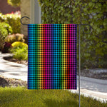 Rainbow Gay Pride Zigzag Pattern Print House Flag
